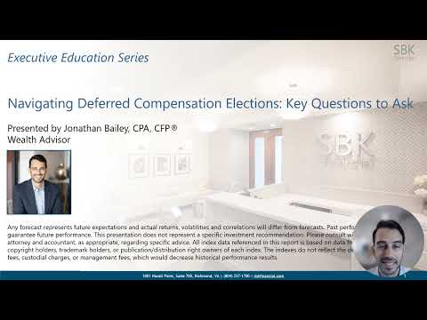 Navigating Deferred Compensation Elections: Key Questions to Ask